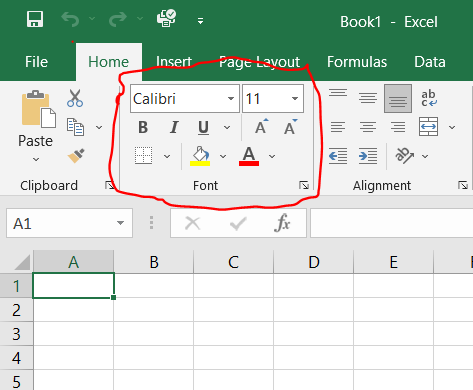 How to format text in MS Excel