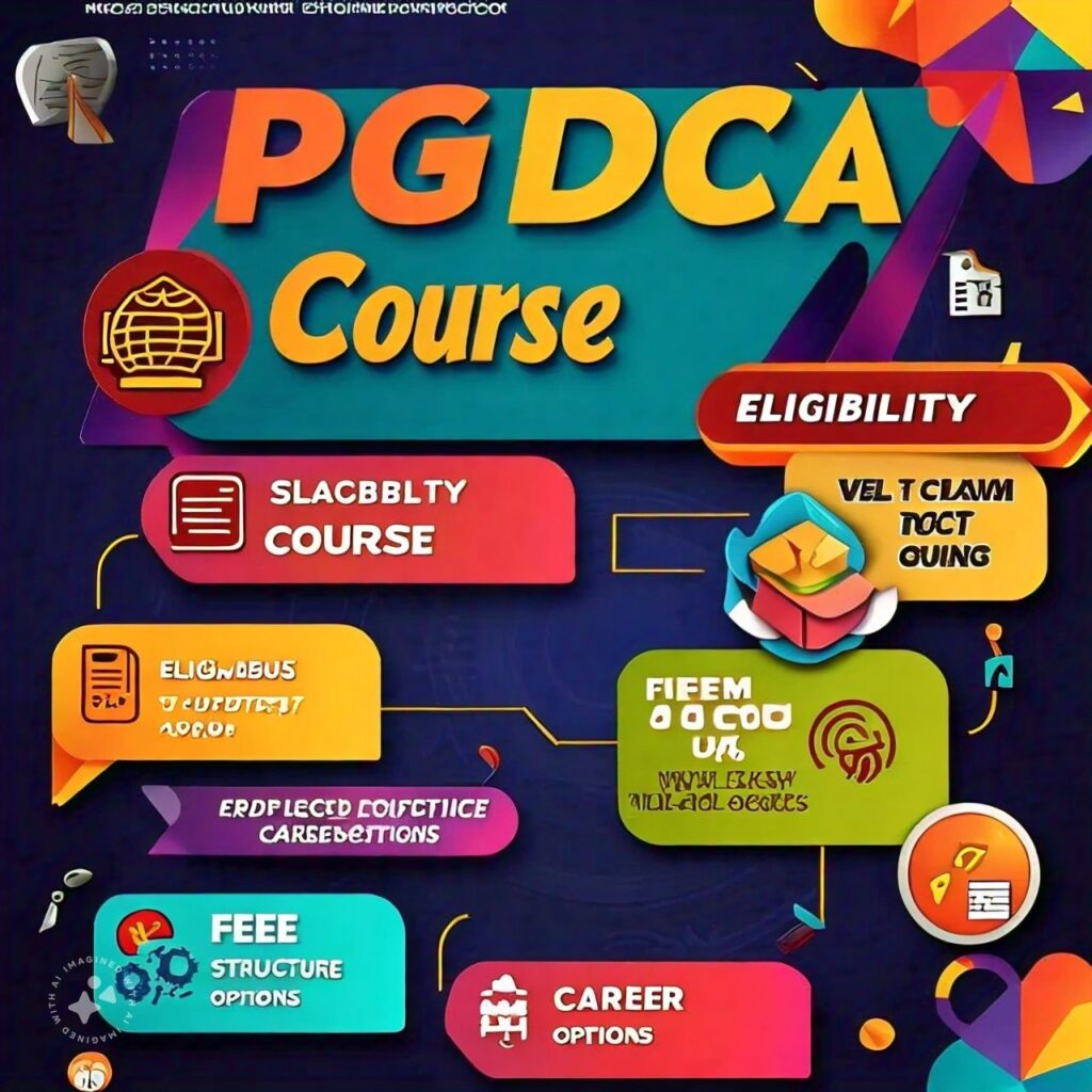 pgdca course, eligibility, fee structure, career option, duration