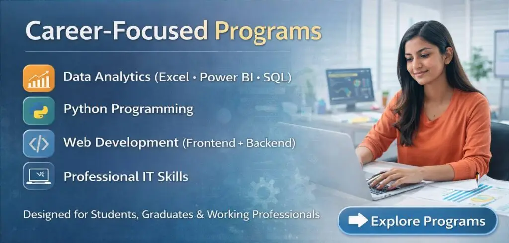 Career focused programs