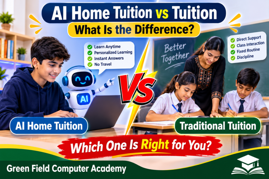 AI home tuition vs tuition